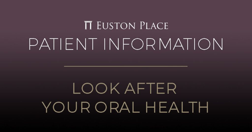 Look after your oral health