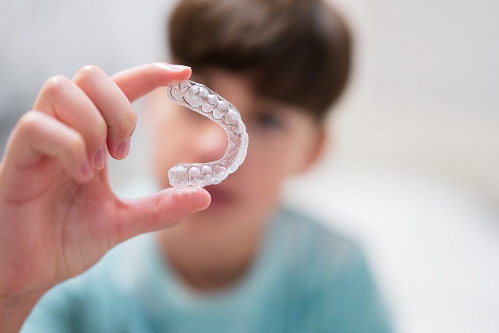 orthodontic treatment for children at euston place dental care