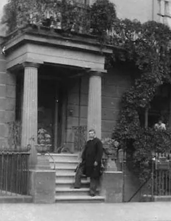 exterior of the practice 150 years ago